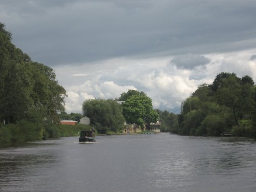 Clouds over the Severn