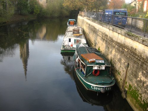 Church and Narrowboat