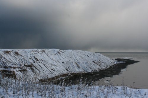 Winter over Filey   Nov 2010