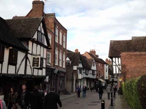 A Street Scene, Worcester