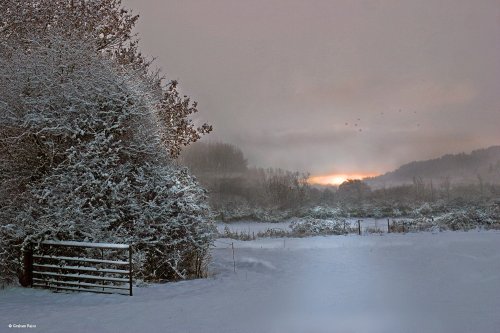 Stour Valley Winter, Shillingstone.