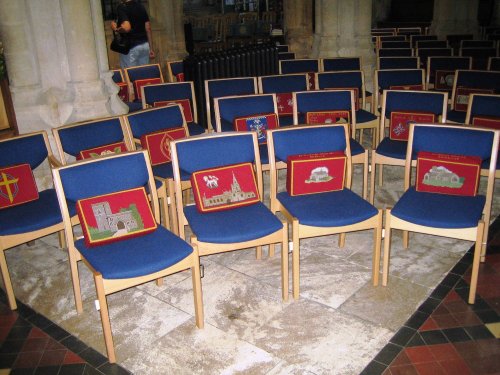 Inside Burford Church