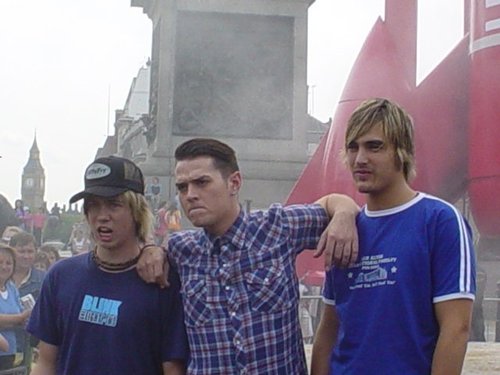 Busted at Trafalgar Square