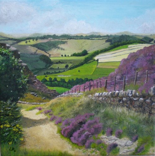 Oil painting of Curber Edge