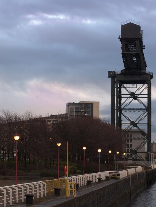 View down the Clyde