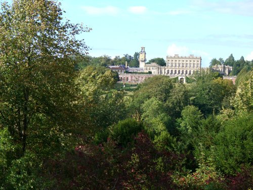 A view of the house