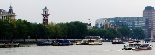 Boats on the Thames