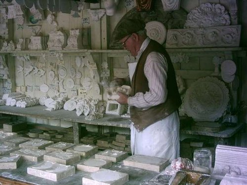 Blists Hill Victorian Town - Plasterer Shop - August 2010