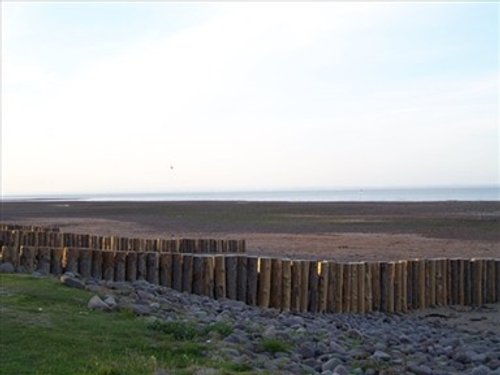 BREAKWATER AT DUNSTER BEACH