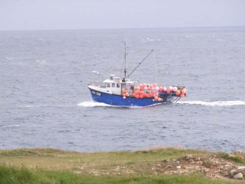 Crab Boat off Portland Bill