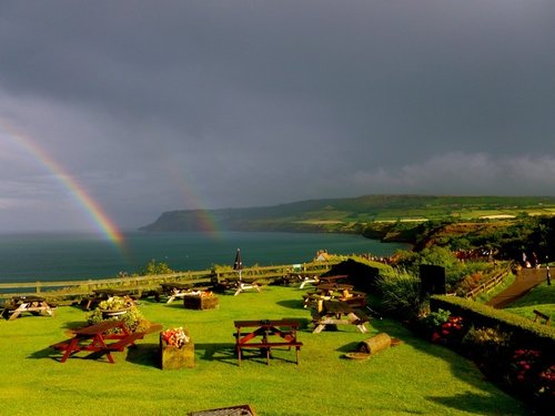 View of Robin Hood's Bay from the Victoria Hotel