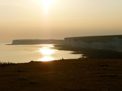 Beachy Head from atop the Down.