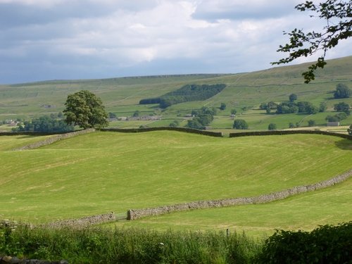 Landscape outside of Hawes.