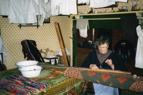 Washing day in the living room