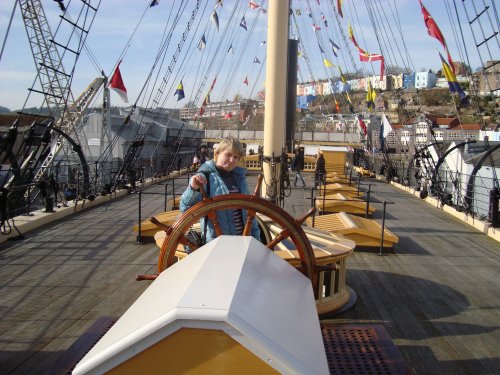 Aboard SS Great Britain