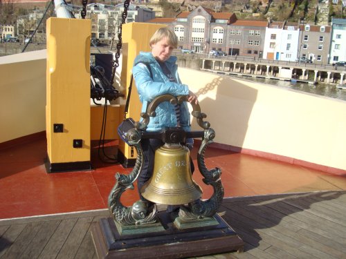 Aboard SS Great Britain