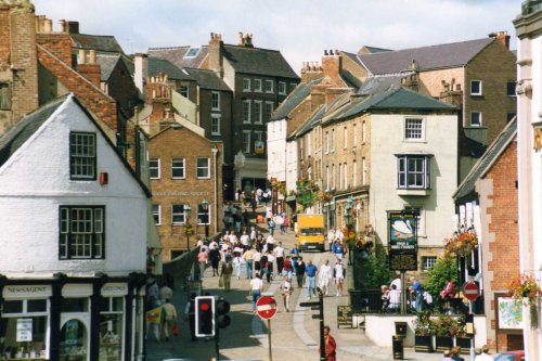 Durham across Old Elvet Bridge