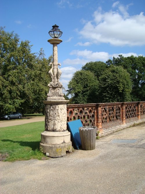 Lamppost near Hatfield House