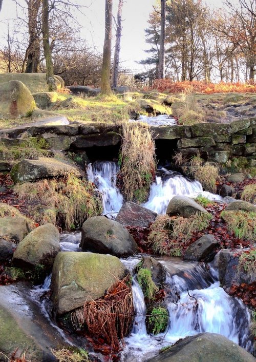 Waterfall - Longshaw, Derbyshire
