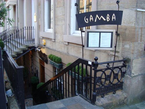 Seafood restaurant in West George Street