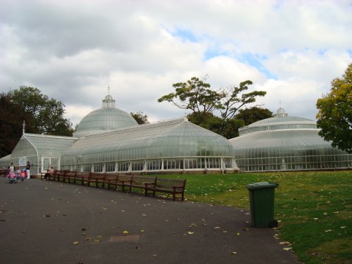 Kibble Palace at Glasgow Botanic Garden