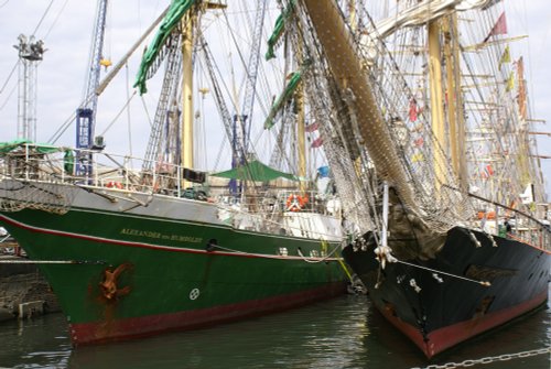 Low in the water at Hartlepool