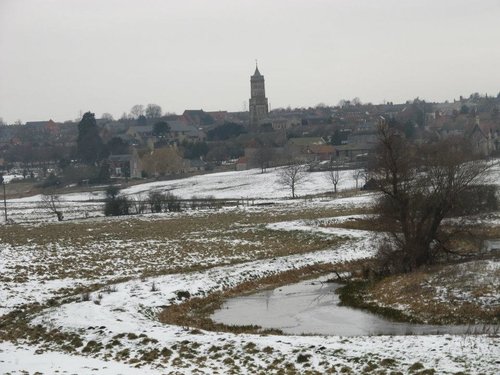 Irthlingborough snow scene