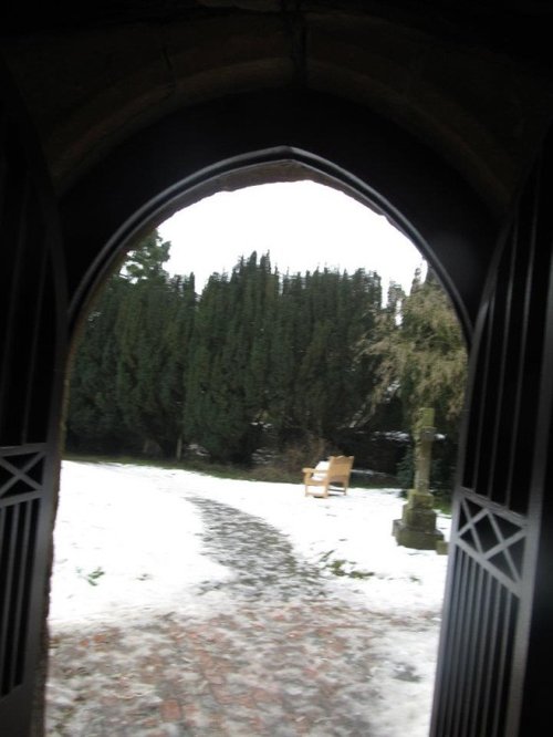 Broughton Church Door