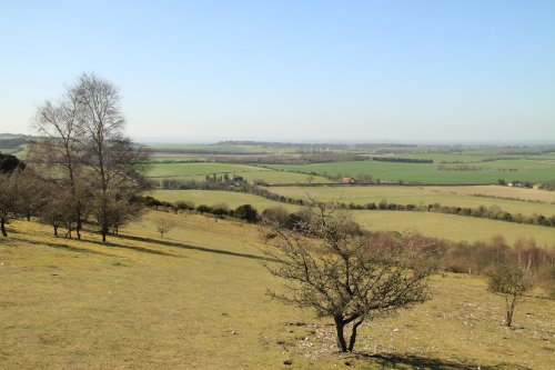 View looking west from Watlington Hill, Watlington