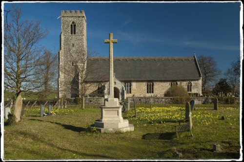 St Mary's Church, Henstead, Suffolk.