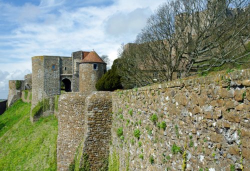 Dover Castle walls