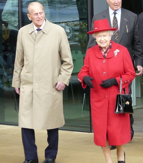 The Queen and Prince Philip at Greenwich
