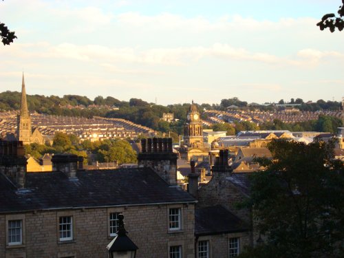 Lancaster from Castle Hill