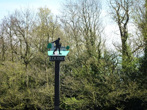 Lound village sign