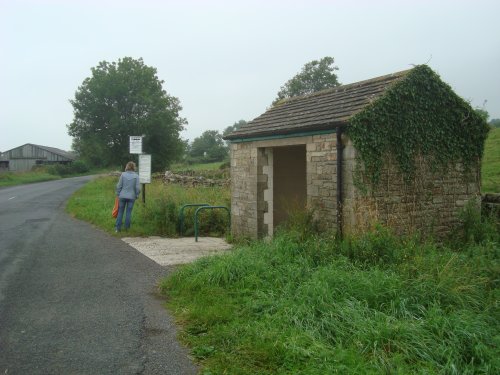 Castle Bolton bus shelter