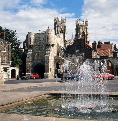 Bootham Bar and York Minster, York