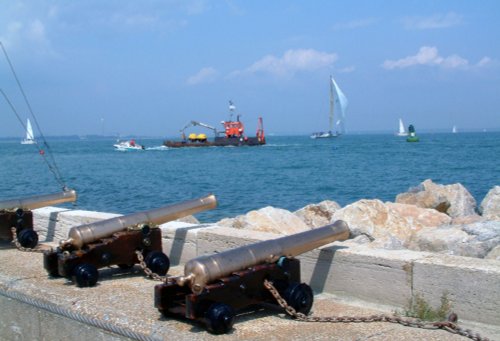 The Solent from Cowes, Isle of Wight