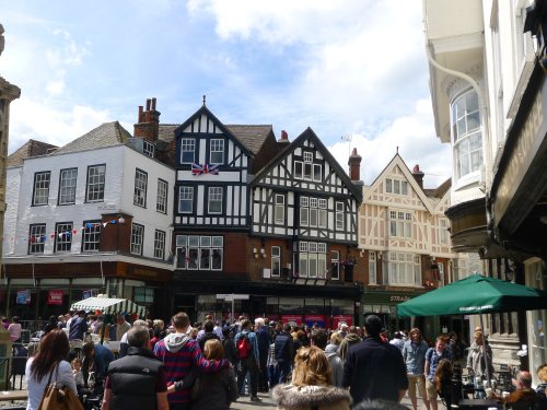 Half-Timbered Shops, Canterbury