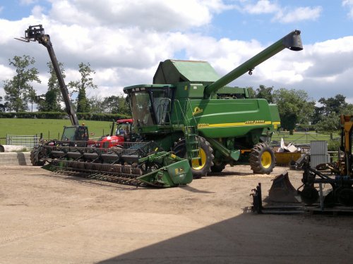 Farm machinery at Eaton