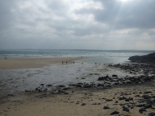 Low tide at St Ives