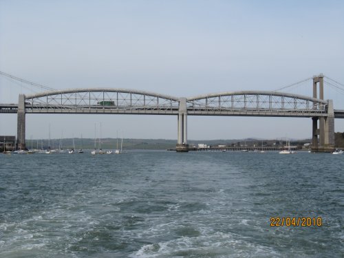 Royal Albert Bridge and Tamar Bridge, Plymouth