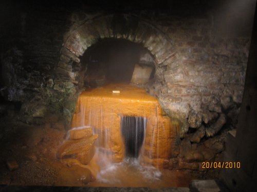 The Sacred Spring Overflow, Roman Baths, Bath