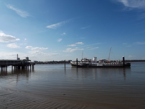 HMS Balmoral at Gravesend Pontoon