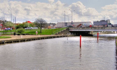 The River Bure at Great Yarmouth