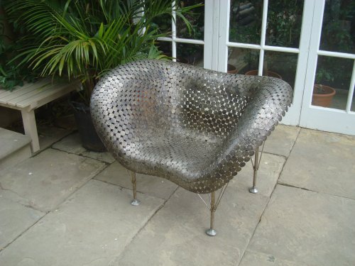 Unusual armchair