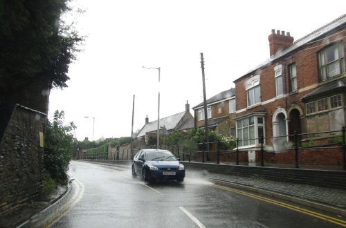 Irthlingborough during a storm