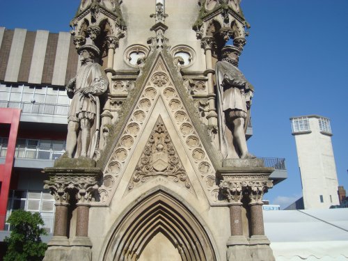 Haymarket Memorial Clock detail