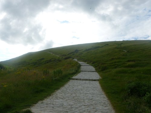 Southwest Coast Path, West Lulworth, Dorset