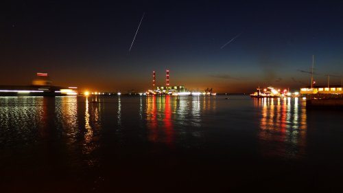 Perseid Meteor Shower over Bawley Bay Gravesend