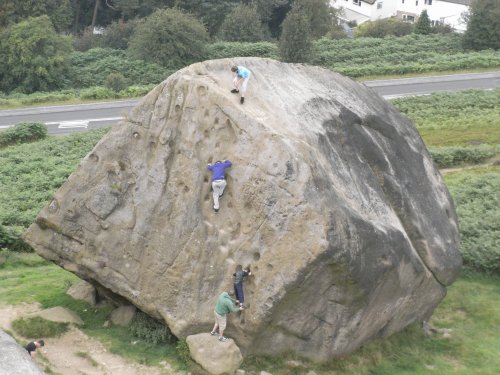 Playtime ! on Ilkley Moor